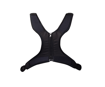 Chest support with zipper - wide
